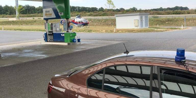 Alarmfahndung: Polizei st&uuml;rmte Rastst&auml;tte