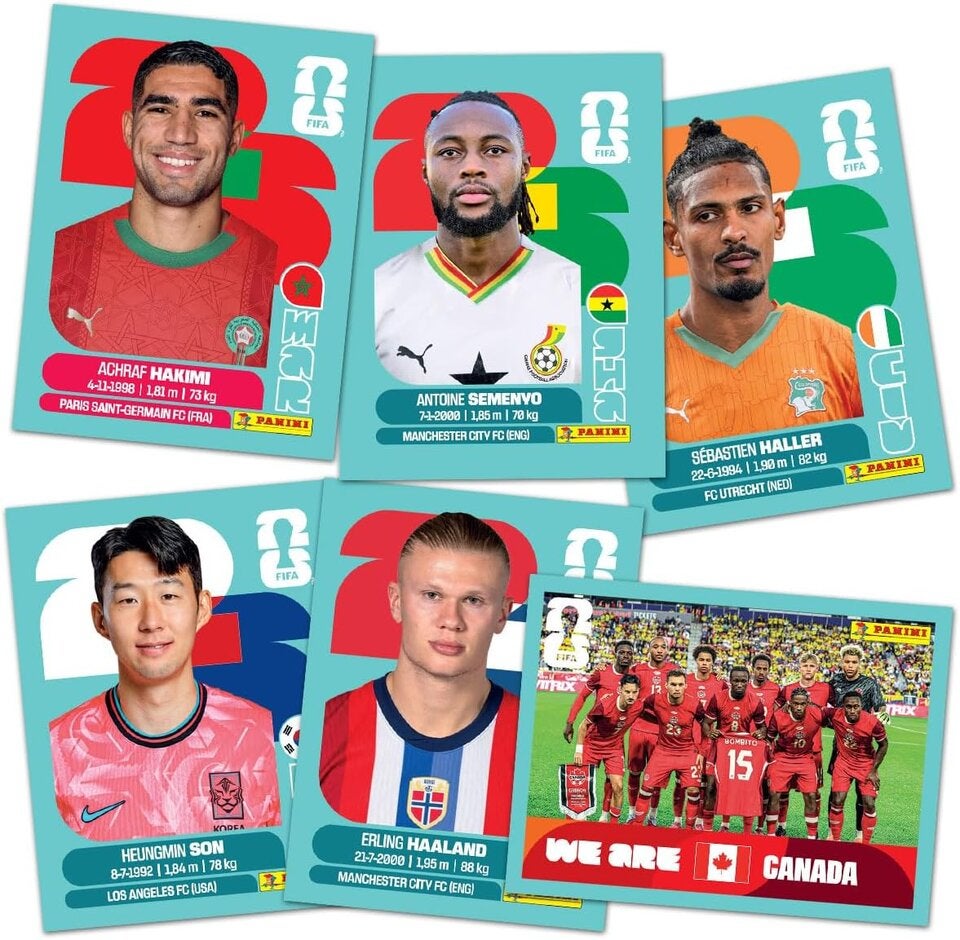 Panini - Offizielle FIFA World Cup 2026™ Stickerkollektion (Box mit 100 Tüten)