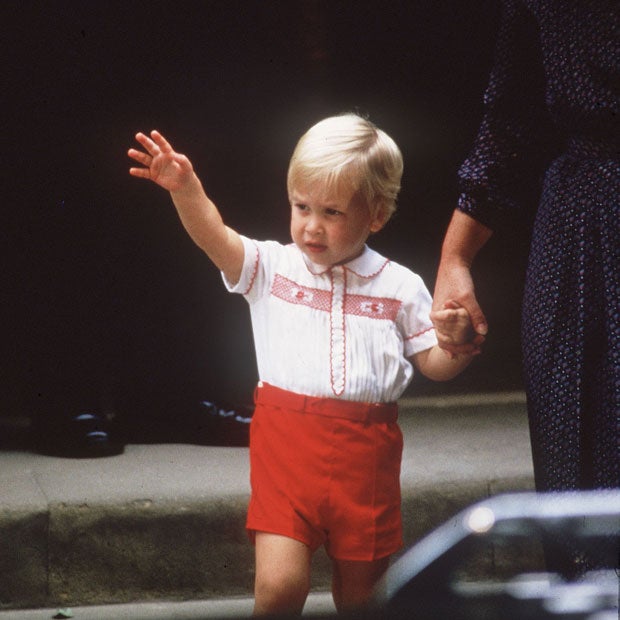 Prinz William auf dem Weg zu Prinz Harry (1984)
