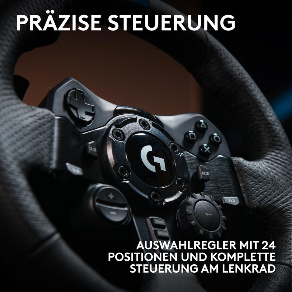 Logitech G G923 Racing Wheel und Pedale