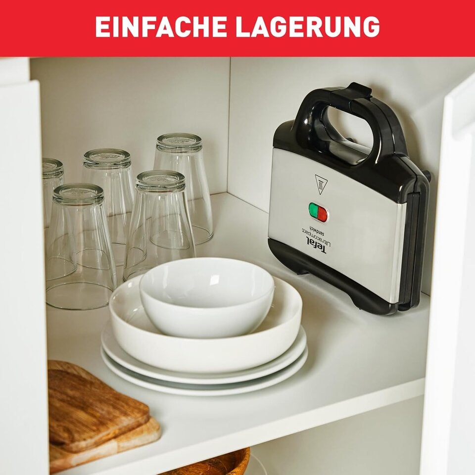 Tefal Sandwichmaker für knusprige Dreiecks-Sandwiches
