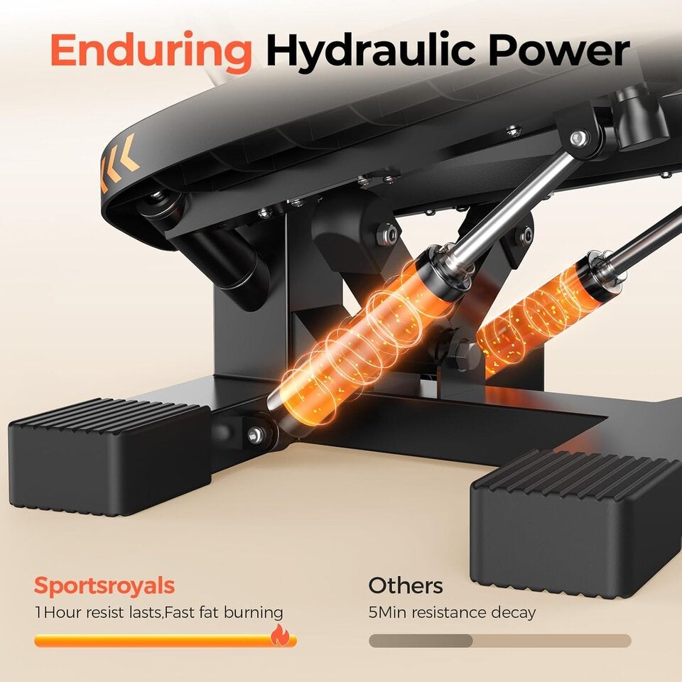 Sportsroyals Exercise Stair Stepper für Zuhause