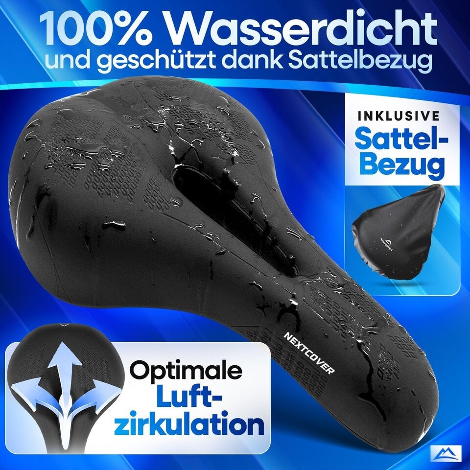 NEXTCOVER® Fahrradsattel - Das Original - mit Memory-Foam 3.0