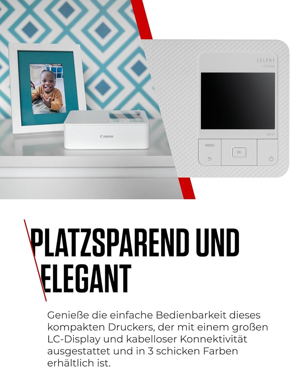 Canon SELPHY CP1500 Mini Fotodrucke