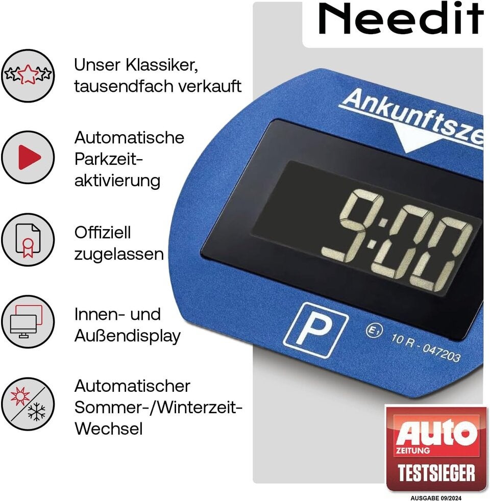 Needit elektronische Parkscheibe Park Lite