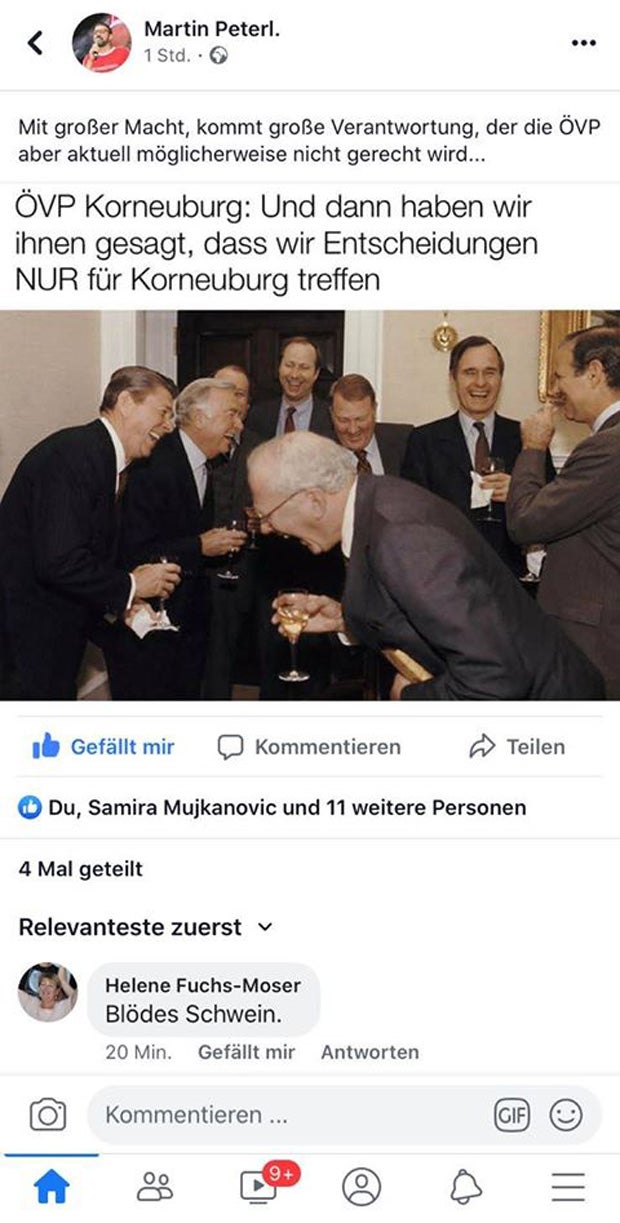 ÖVP-Politikerin zu SPÖ-Gemeinderat: 