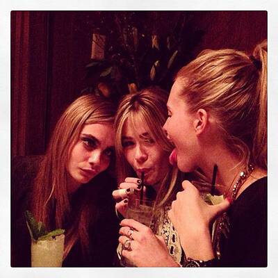 Das Dream-Team Cara & Poppy Delevingne