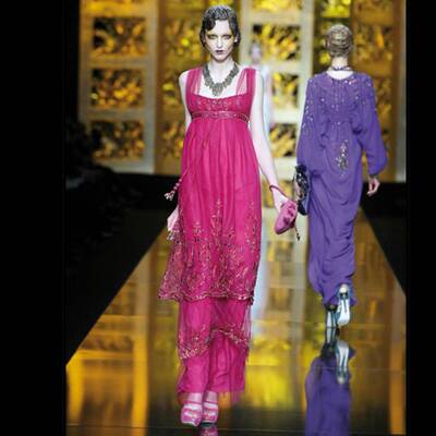 Herbst/Wintermode in Fuchsia