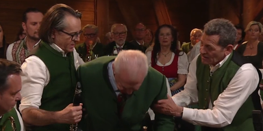 Schock-Moment: Hier bricht der Volksmusik-Star zusammen