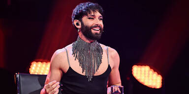 Conchitas Glitzer-Auftritt