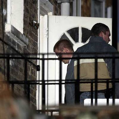 Amy Winehouses Haus wird durchsucht.