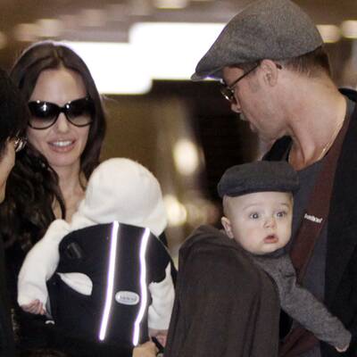 Brangelina: Die ersten Fotos der Zwillinge