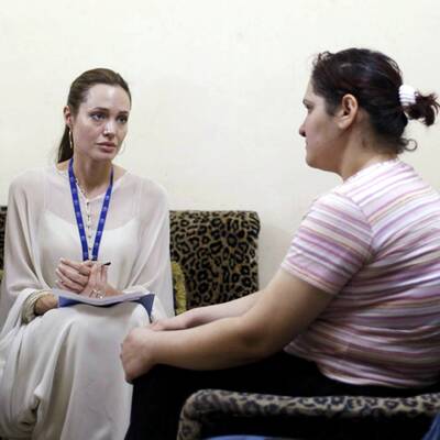 Brad Pitt & Angelina Jolie in Syrien