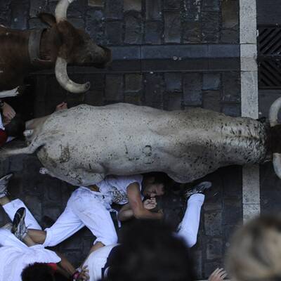 Sanfermines in Pamplona