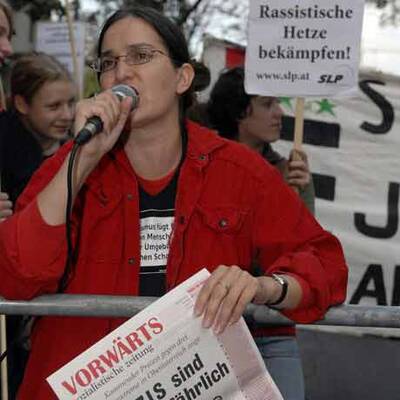 Demo Dammgasse: Pro & Contra Islam