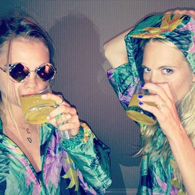 Das Dream-Team Cara & Poppy Delevingne