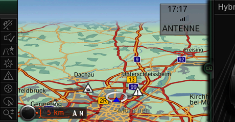 Unterschiedliche Navi-Lösungen im Test