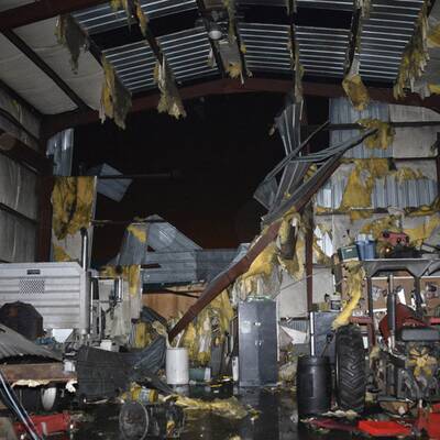 Spur der Verwüstung