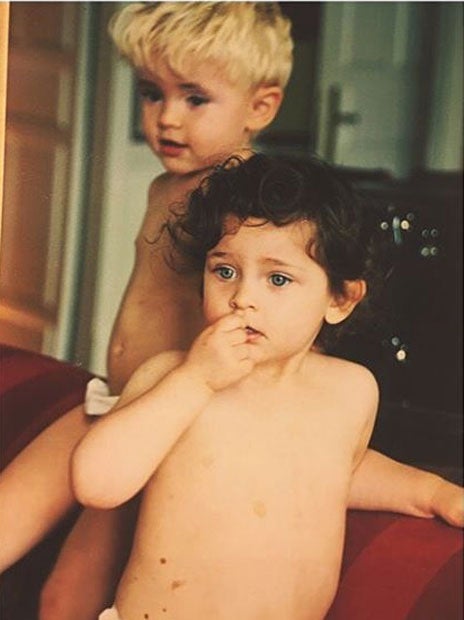 Paris Jackson und Prince Michael Jackson als Kinder