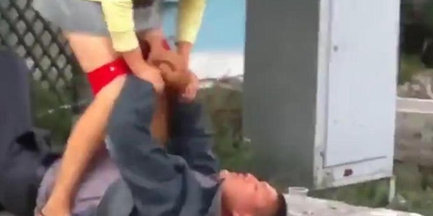 Russisches Paar peinlich Sex