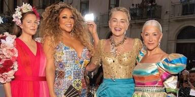 Promi-Spektakel bei der Alta Moda Show