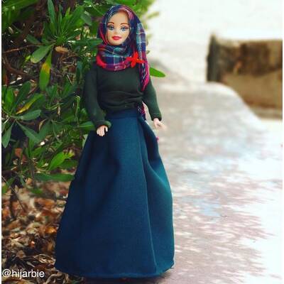 Kopftuch-Barbie erobert das Internet