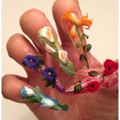 So verrückt ist japanische Nailart