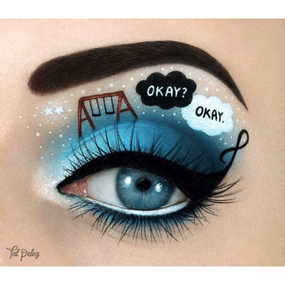 Kunst am Auge von Tal Peleg