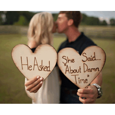 Die lustigsten Verlobungs-Fotos