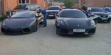 Lamborghini Reventon erstmals gesichtet - in Tschetschenien!