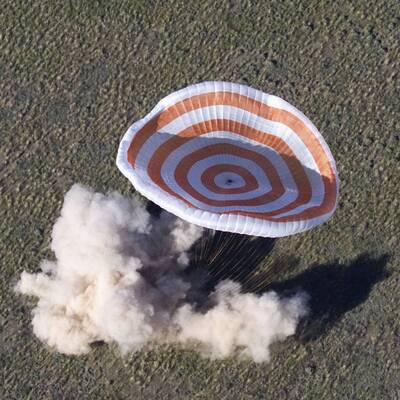 Die Bilder der ISS-Landung