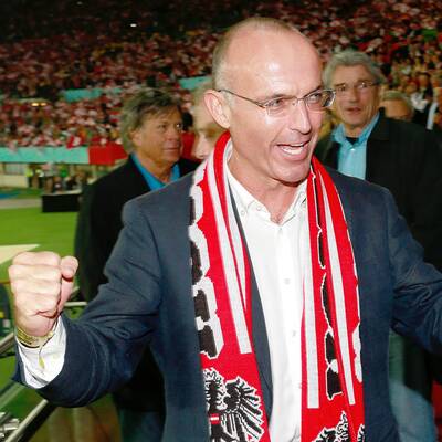 So feierte die Prominenz mit dem ÖFB-Team