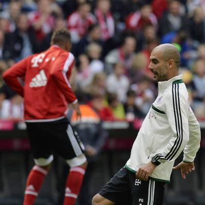 Guardiolas 1. Bayern-Training