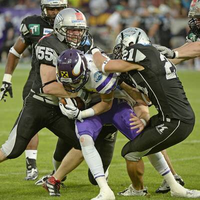 Vikings gewinnen gegen Raiders