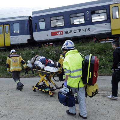 Zugunglück in der Schweiz