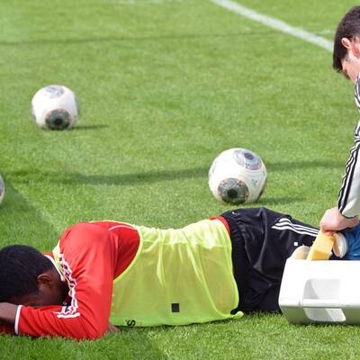 Alaba verletzte sich im Training