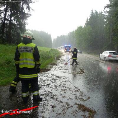Sturmböen im Mühlviertel