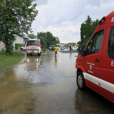 Mehrere Keller wurden überflutet