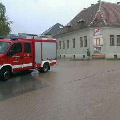 Unwetter im Weinviertel