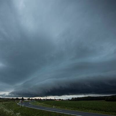 Farbspiele am Himmel