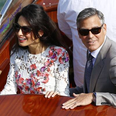 George Clooney & Amal: Die ersten Fotos nach der Hochzeit