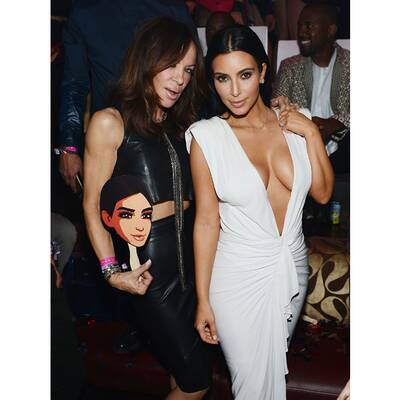 Kim lässt tief blicken