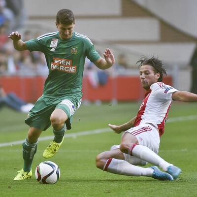 Ajax Amsterdam gegen Rapid Wien