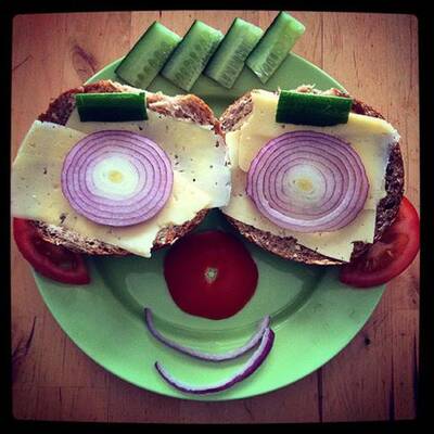 Smile! - Dieses Essen lächelt zurück! 