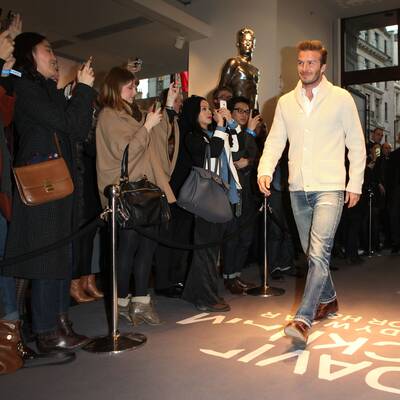 David Beckham Unterwäschen-Launch für  H&M