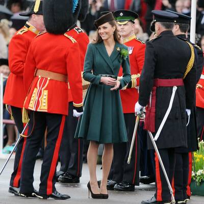 Kate schmiss sich  für den St. Patrick’s Day in Schale.