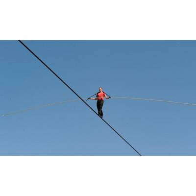 Dem 33-jährigem Akrobaten Nik Wallenda gelang Lebenstraum 