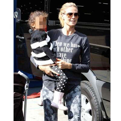 Heidi Klum mit ihren Kids in L.A 