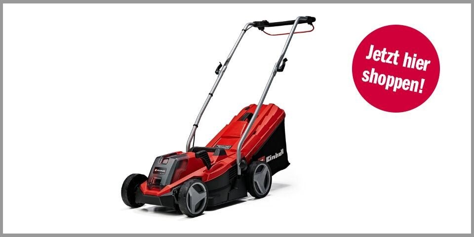Shopping CH Frühlingsticker Einhell Akku-Rasenmäher GE-CM 18/33 Li