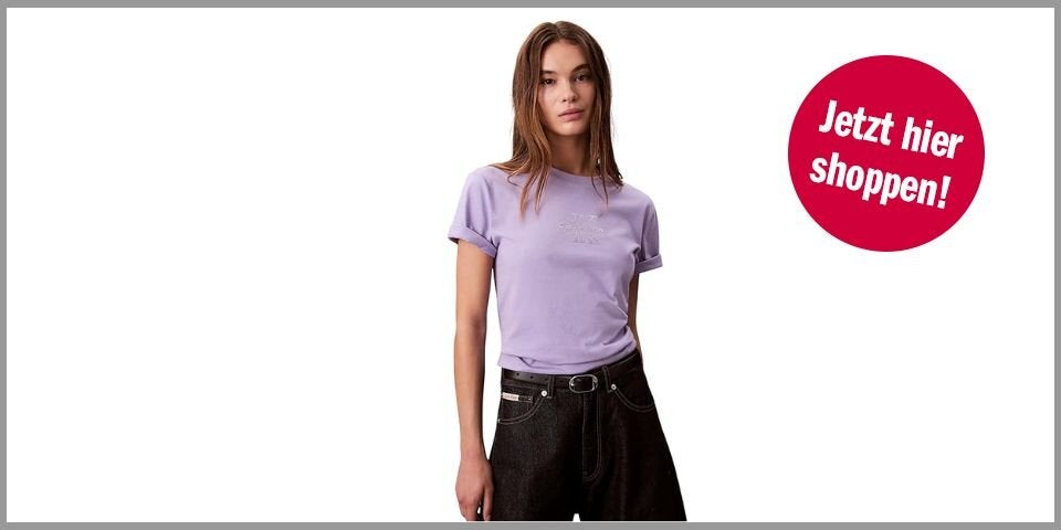 Calvin Klein Damen T-Shirt – für 19,99 statt 36,20 Euro bei Amazon* 